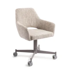 Eetkamerstoel Yanai Caster Grey