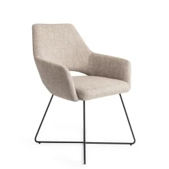 Eetkamerstoel Yanai Cross Black