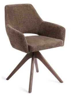 Eetkamerstoel Yanai Revolve Oak Walnut