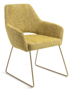 Eetkamerstoel Yanai Slide Gold