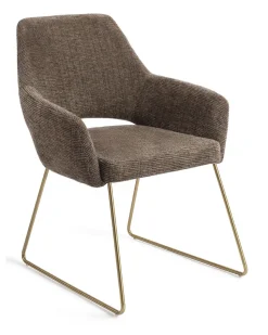 Eetkamerstoel Yanai Slide Gold