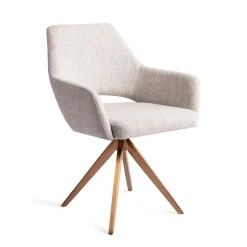 Eetkamerstoel Yanai Turn Rose Gold, Draaibaar