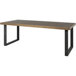 Eettafel Bloomville Lederlook