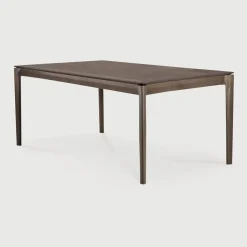 Eettafel Bok Gevernist Eikenhout, kleur Bruin