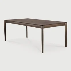 Eettafel Bok Gevernist Eikenhout, kleur Bruin