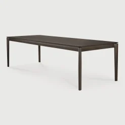 Eettafel Bok Gevernist Eikenhout, kleur Bruin