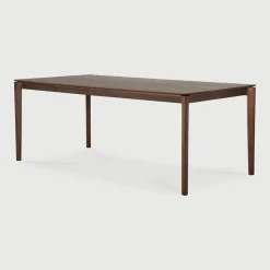 Eettafel Bok Gevernist Teakhout, kleur Bruin