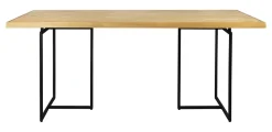 Eettafel Class Eikenhout, kleur Naturel