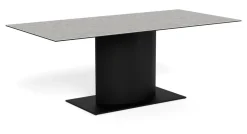 Eettafel Dayana Keramiek en glas, 200 x 100cm