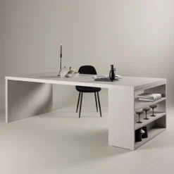 Eettafel Jett 230 x 110cm, kleur Whitewash