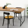 Eettafel Manilla Teakhout en staal