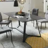 Eettafel Matias 180 x 90cm, kleur Zwart