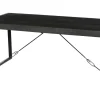 Eettafel Norris Mangohout en staal