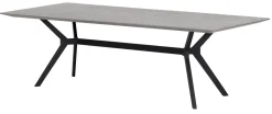 Eettafel Novi Mortex, kleur Grijs