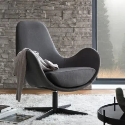 Fauteuil Rémi kleur grijs