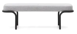 Halbank Compo 130cm, kleur Grijs
