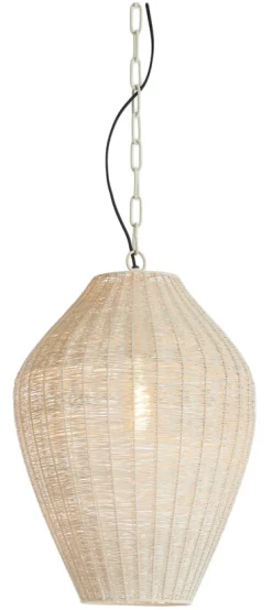 Hanglamp Arriate Metaal, kleur Crème
