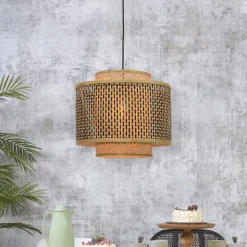 Hanglamp Bhutan Bamboe