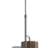 Hanglamp Edisa 3-lamps, kleur Donkerbruin