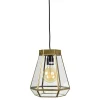 Hanglamp Geo2 20cm, kleur Brass Antique