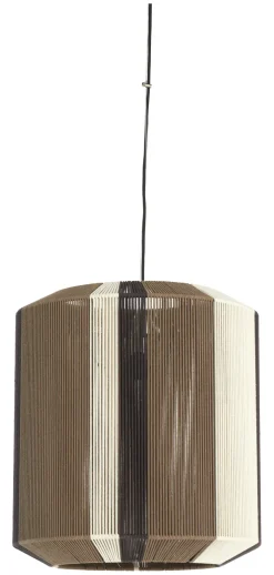 Hanglamp Kozana kleur Bruin/Crème