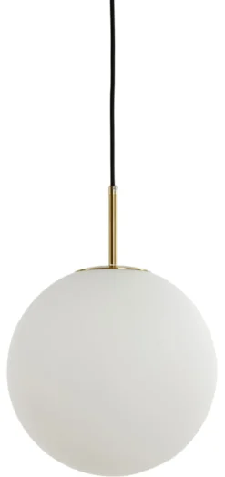 Hanglamp Medina kleur Antiek Brons/Mat Wit