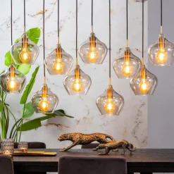Hanglamp Rakel kleur Antiek Brons / Smoke