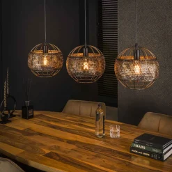 Hanglamp Stefen Burned finish