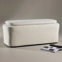 Hocker Soledad Bouclé, 110cm
