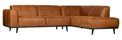 Hoekbank Statement Suedine 274cm
