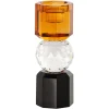 Kandelaar Lupin Kristal, 15cm hoog