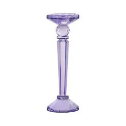 Kandelaar Mica Glas, kleur Paars