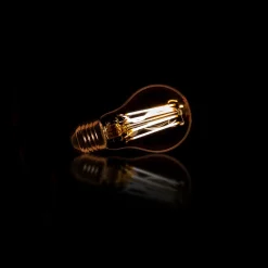 Kooldraadlamp Bol E27 LED 6W goldline, dimbaar