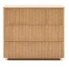 Ladekast / Commode Helvine Eiken, Met 3 laden
