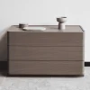 Ladekast / Dressoir Lotte Met 3 laden, 100cm, kleur Mocca