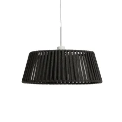 Lampenkap Aldet Plat Geweven touw, 46cm