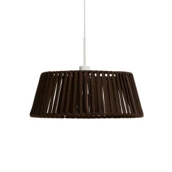 Lampenkap Aldet Plat Geweven touw, 46cm