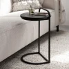Laptoptafel Soho Betonlook, 35cm, kleur Zwart