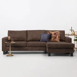 Loungebank Mathew Kleur Bruin