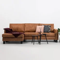 Loungebank Mathew Kleur Cognac