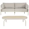 Loungeset Vista Met 2-zits bank, 2 fauteuils en tafel
