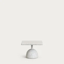 Loungetafel Saura Terrazzo, 48 x 48cm