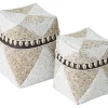 Mand Ubud Kralen, Set van 2 stuks
