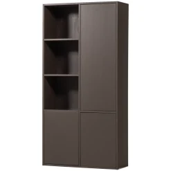 Opbergkast Meggy 215 x 108, kleur Middenbruin