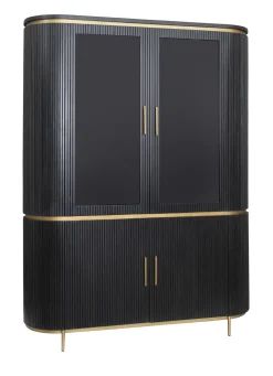 Opbergkast Rivello Mangohout, 200 x 150cm