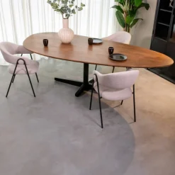 Organische Eettafel Rosie Naturel Mangohout