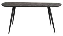 Organische Eettafel Yasmijn Teakhout, 180 x 95cm