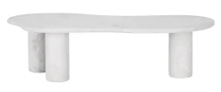 Organische Salontafel Curva Mortex, 130 x 69cm