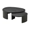 Organische Salontafel Navarino Set van 2 stuks, 115 x 90cm