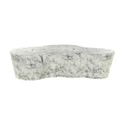 Organische Salontafel Rockyard Faux Marmer, 127 x 122cm